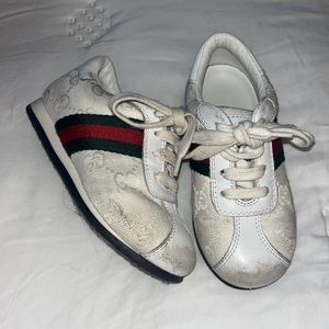 Gucci kids logo shoes unisex
